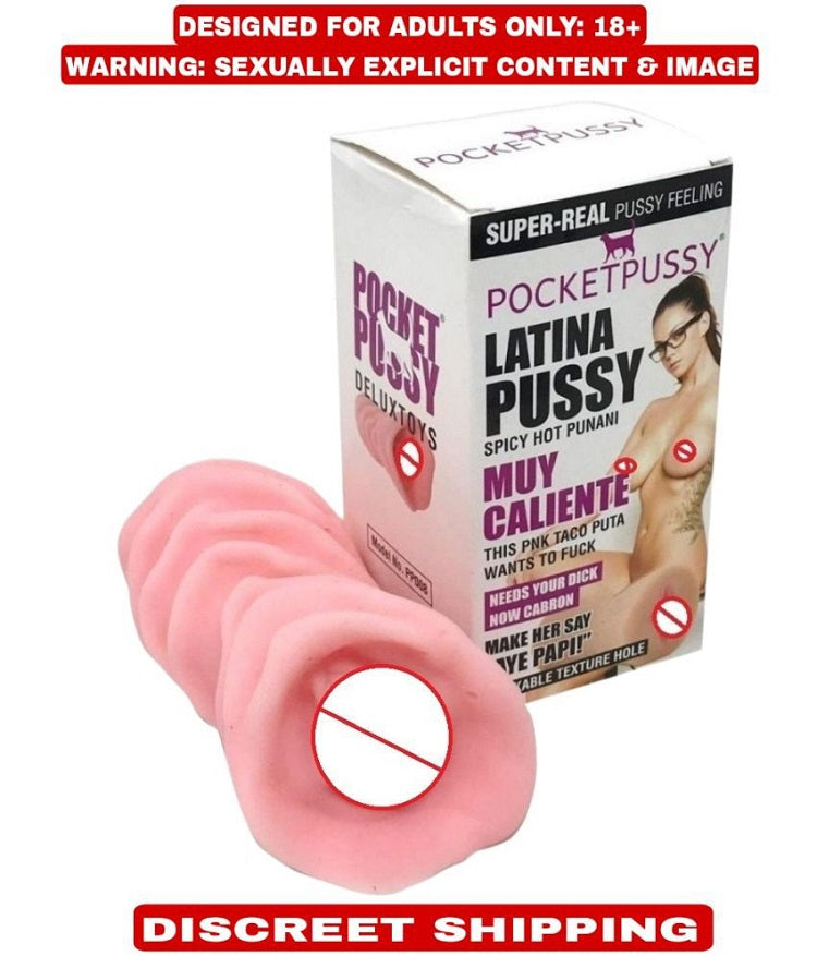 Pocket Pussy Sex Toys for Men - 7.5" Depth Realistic Sex Dolls for Men with Ultra Soft Fleshy Vagina Anus Stroker, Male Masturbators Stroking Toys for Men's Sex, Mens Penis Training Adult Sex Toys