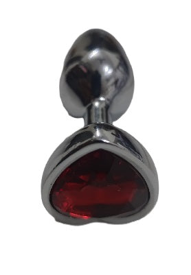 Stainless Steel Metal Round Anal Plug With Smooth Diamond Jewelry butt Plug