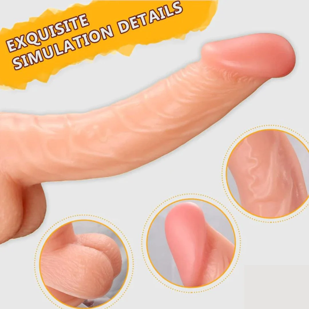 8 Inch Dildo with Belt strap-on belt with realistic dildo